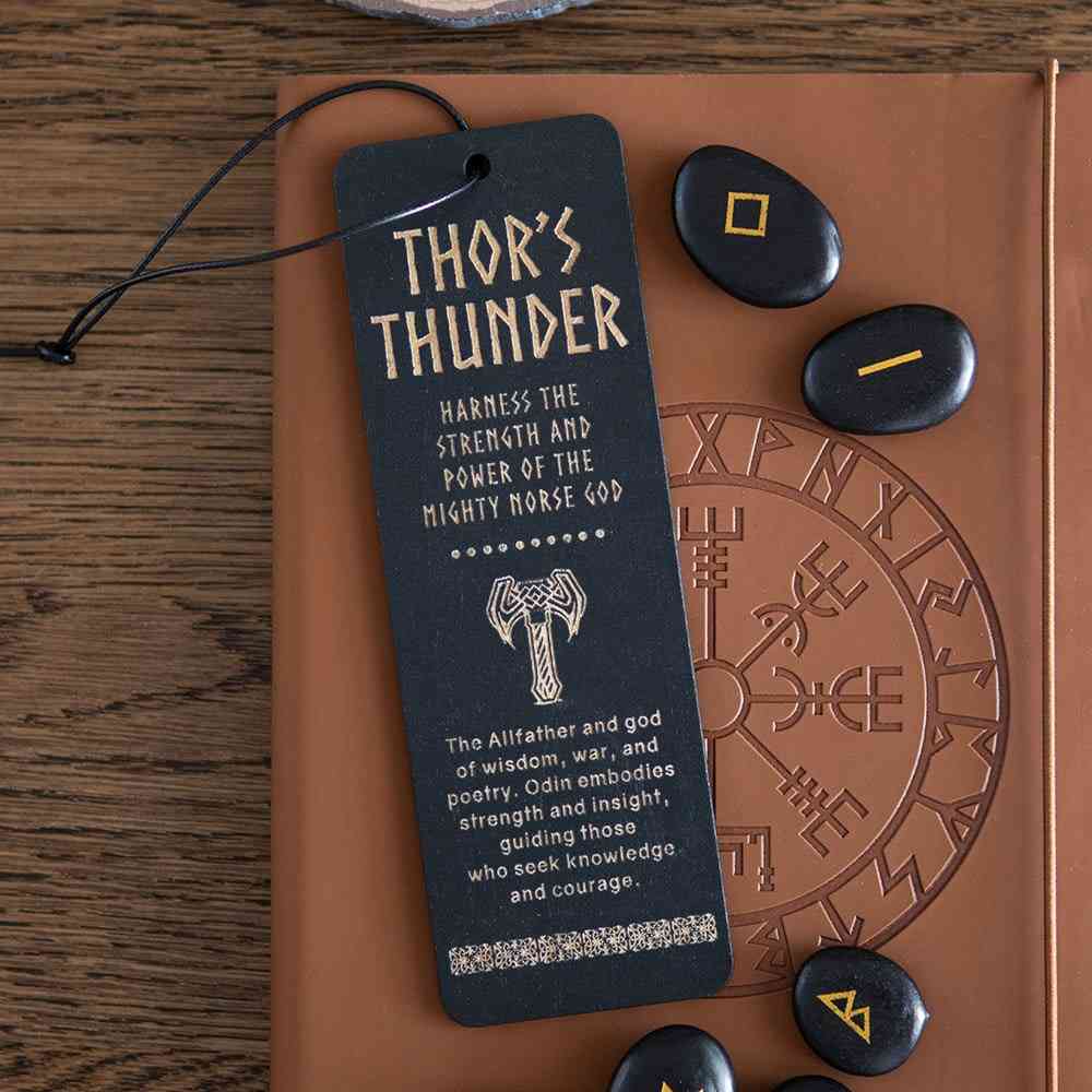 Something Different - Thor's Thunder Wooden Bookmark - Multicolours